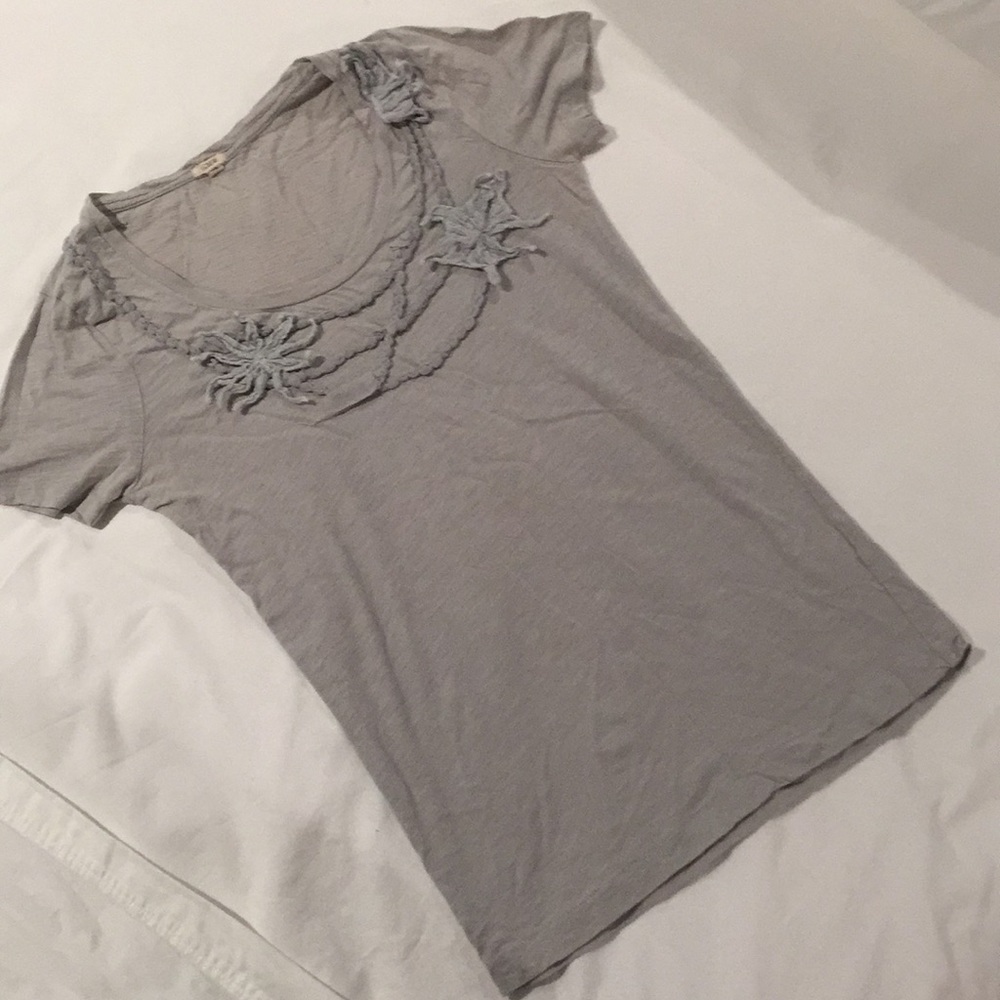J Crew Embellished T-shirt